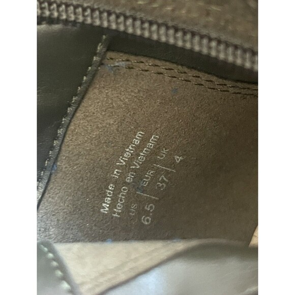 Aldo boots size 6.5 bresa green knee high Boots lace up back detail - Picture 9 of 9